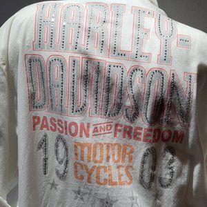 Ladies Vintage Harley-Davidaon Blouze